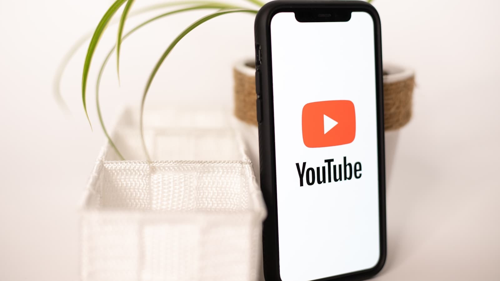 Starting a tech YouTube channel — a smartphone showing YouTube