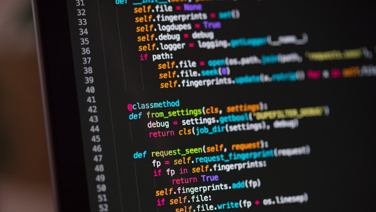 What is vibe coding — program code displayed on a screen