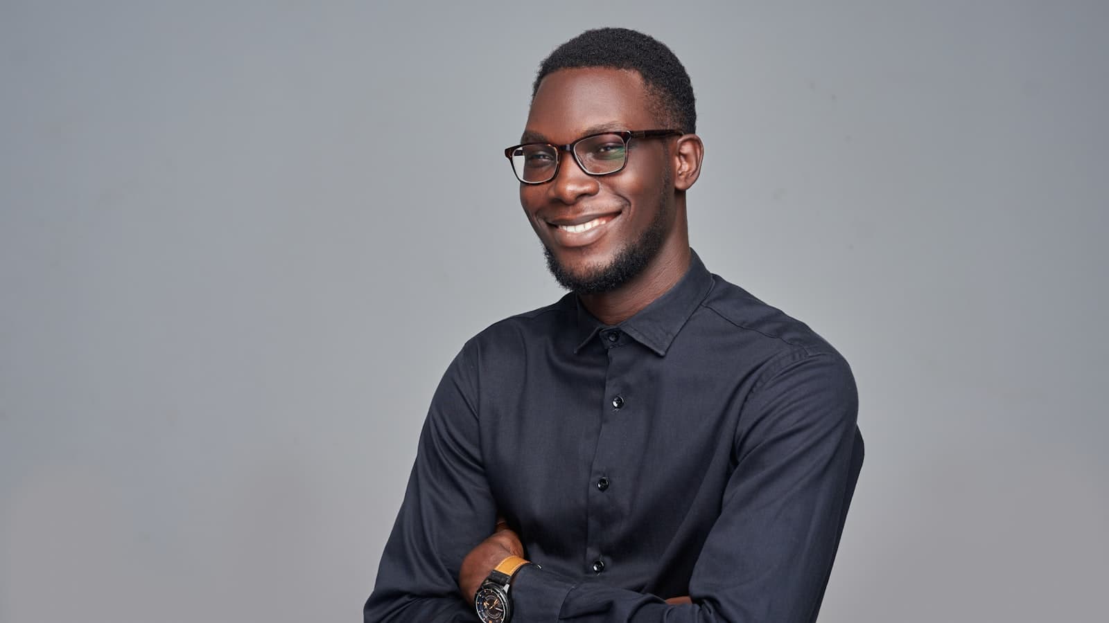 Building a personal brand — an African professional wearing glasses