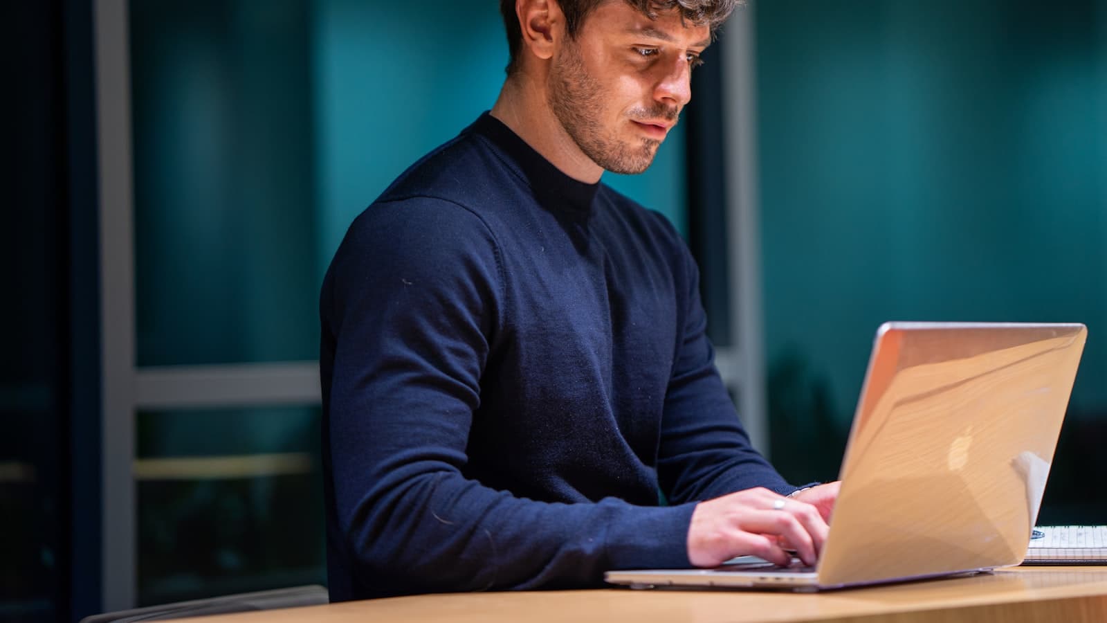 Make money online in Africa — a man working on a MacBook