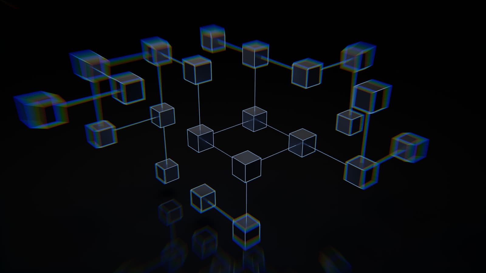 What is an algorithm — ordered cubes arranged on a dark surface